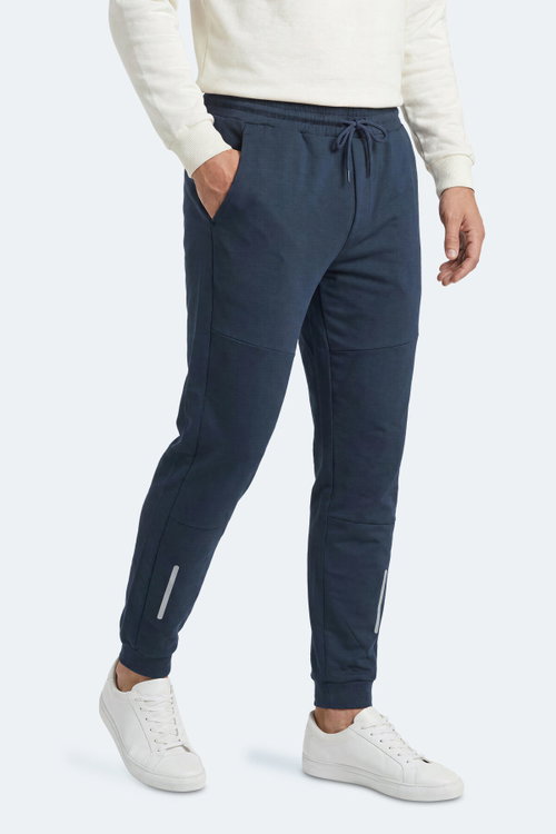 Slazenger KOX I Erkek Cepli Slim Fit Lacivert Eşofman Altı