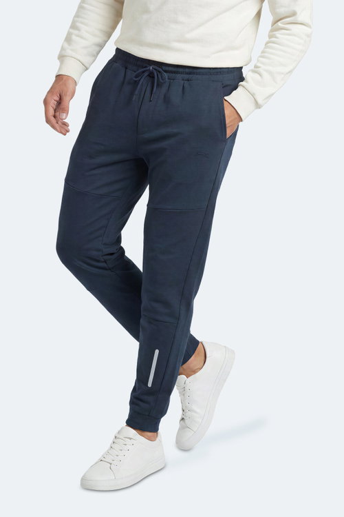 Slazenger KOX I Erkek Cepli Slim Fit Lacivert Eşofman Altı