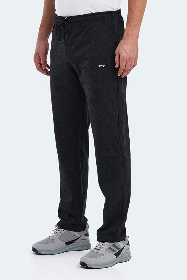 Slazenger KOZA I Erkek Cepli Koyu Gri Eşofman Altı