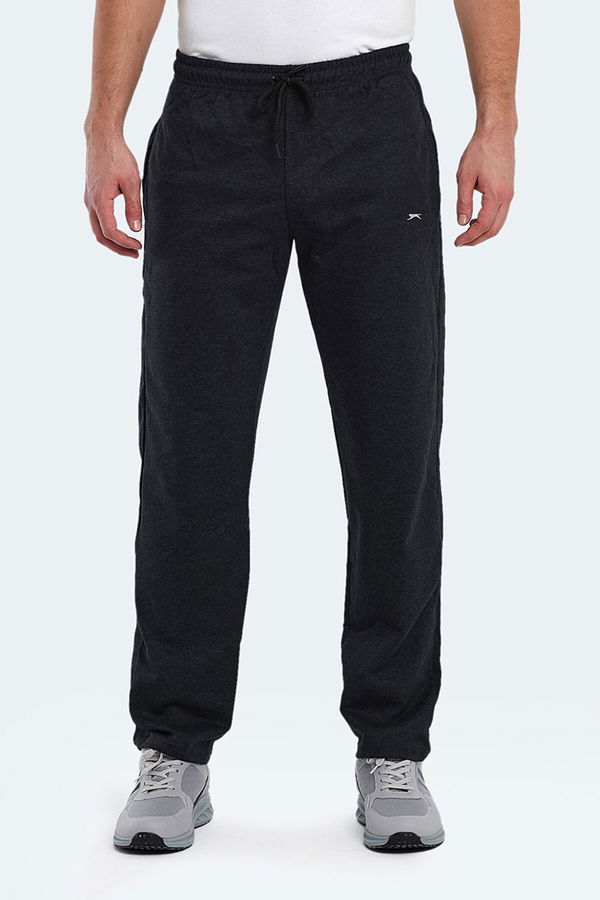Slazenger KOZA I Erkek Cepli Koyu Gri Eşofman Altı