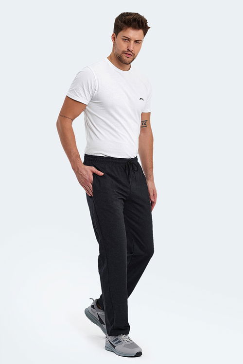 Slazenger KOZA I Erkek Cepli Koyu Gri Eşofman Altı