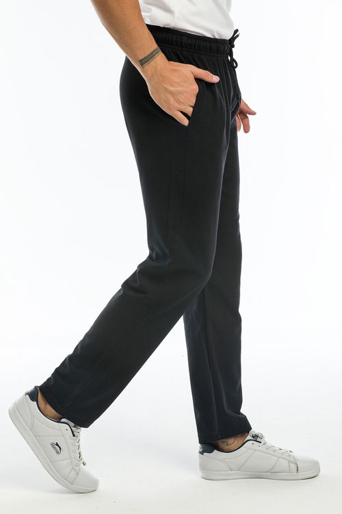 Slazenger KOZA I Erkek Cepli Siyah Eşofman Altı
