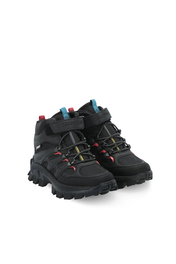 Slazenger KRAKEN I Unisex Çocuk Siyah / Kırmızı Bot