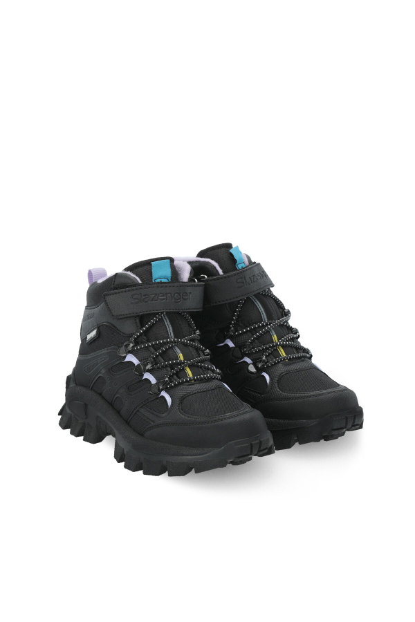 Slazenger KRAKEN I Unisex Çocuk Siyah / Mor Bot
