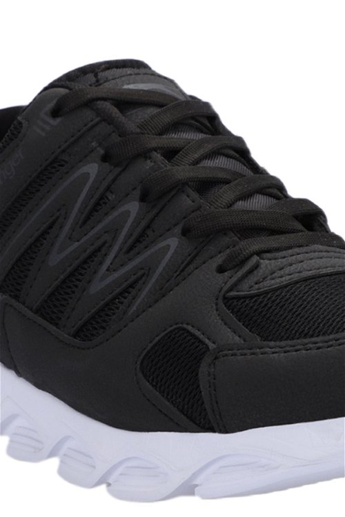 Slazenger KROM I Sneaker Unisex Ayakkabı Siyah / Beyaz