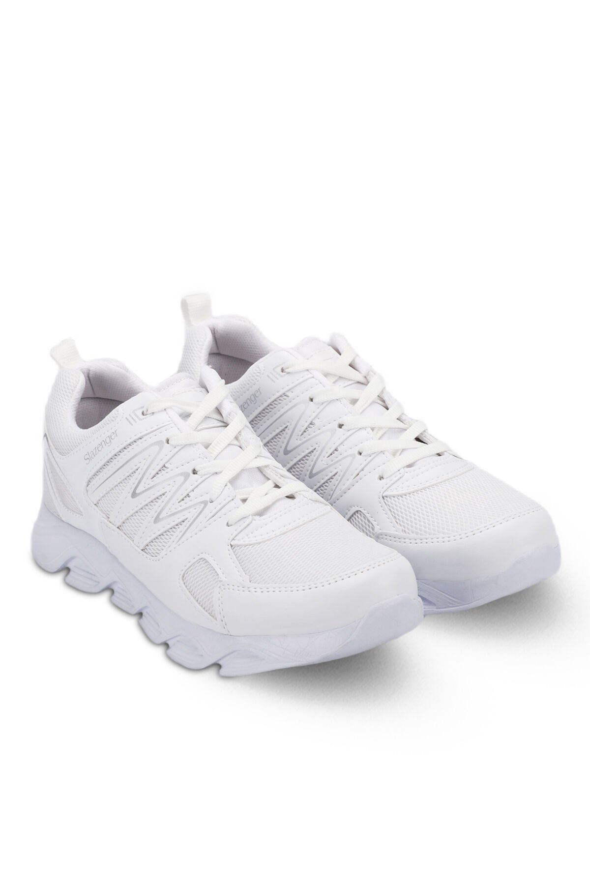 Slazenger KROM I Sneaker Unisex Ayakkabı Beyaz - Thumbnail