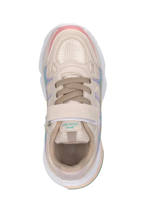 Slazenger KUFA I Unisex Çocuk Bej Günlük Spor Ayakkabısı