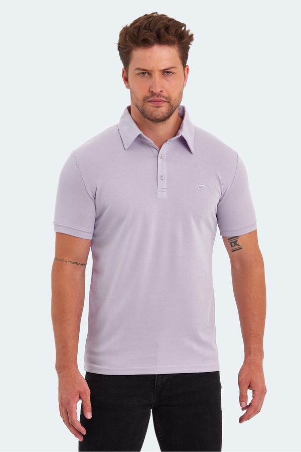 Slazenger KUGGA Erkek Tişört Açık Mor