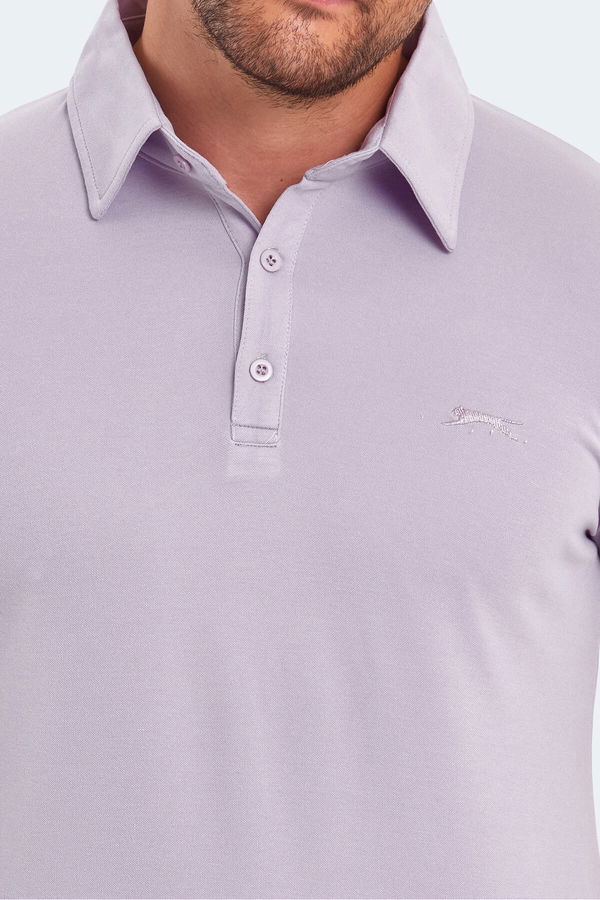 Slazenger KUGGA Erkek Açık Mor Tişört