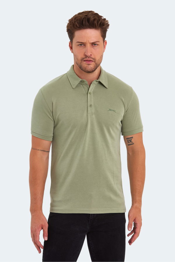 Slazenger KUGGA Erkek Tişört Açık Yeşil
