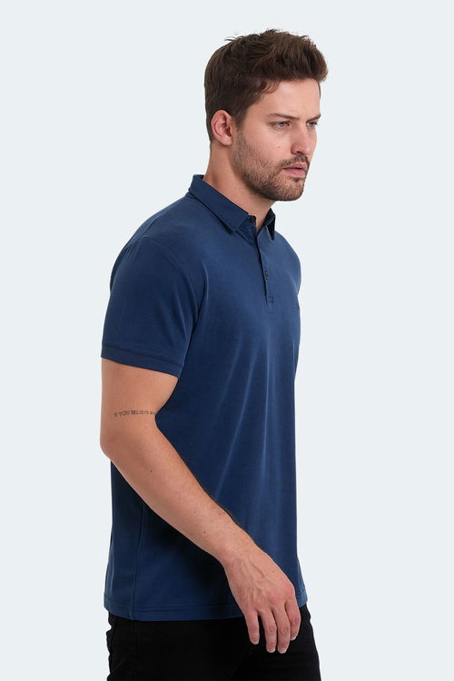 Slazenger KUGGA Erkek Indigo Tişört