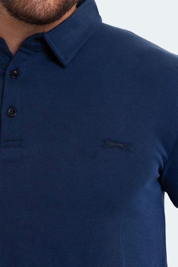 Slazenger KUGGA Erkek Indigo Tişört