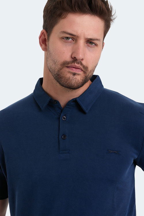 Slazenger KUGGA Erkek Indigo Tişört