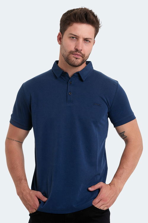 Slazenger KUGGA Erkek Indigo Tişört