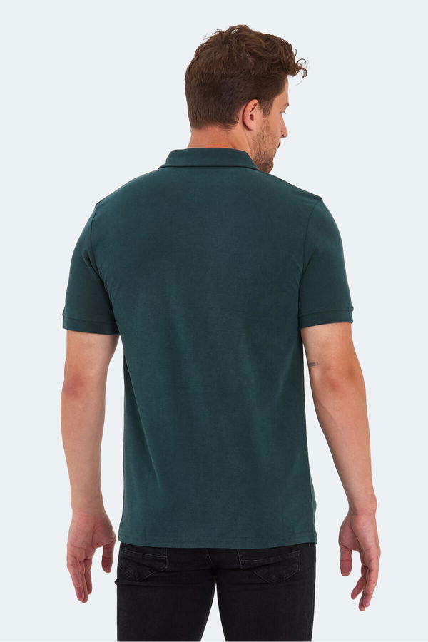 Slazenger KUGGA Erkek Tişört Koyu Yeşil