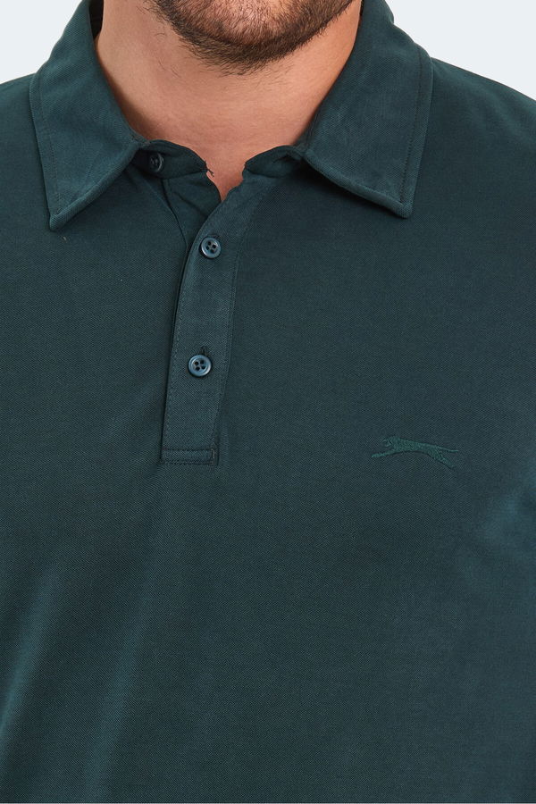 Slazenger KUGGA Erkek Koyu Yeşil Tişört