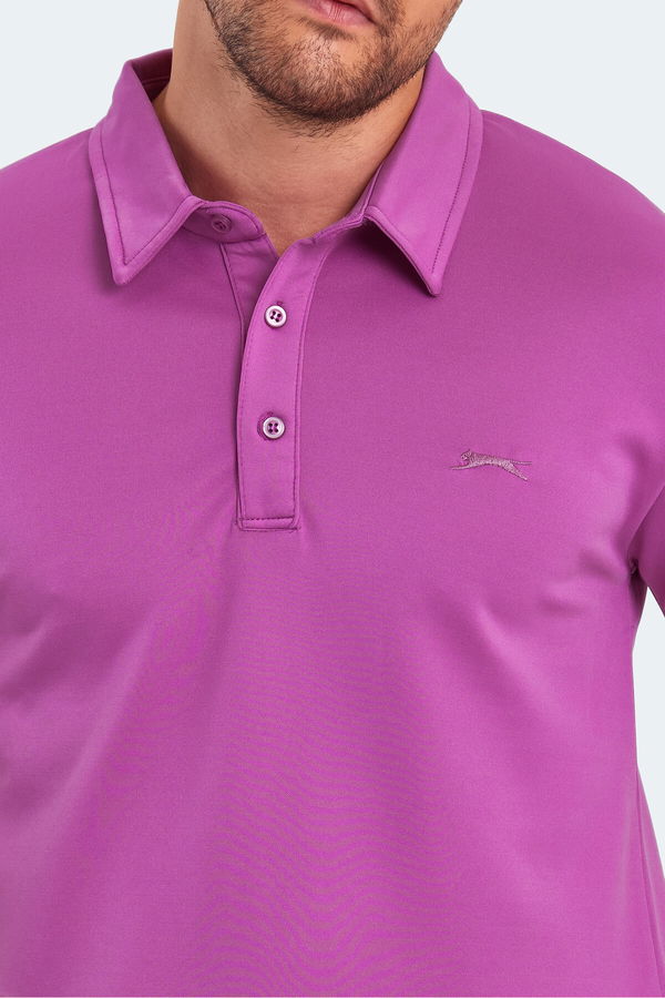 Slazenger KUGGA Erkek Mor Tişört