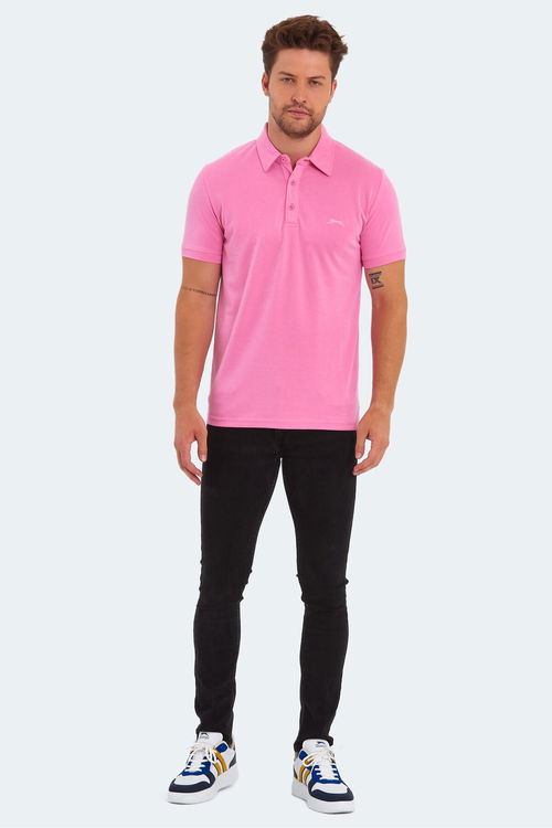 Slazenger KUGGA Erkek Pembe Tişört