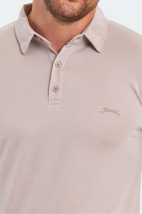 Slazenger KUGGA Erkek Taş Gri Tişört