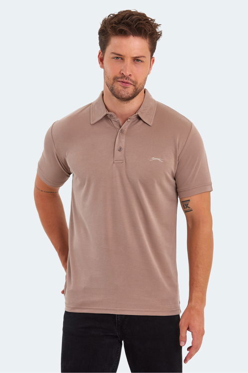 Slazenger KUGGA Erkek Vizon Tişört