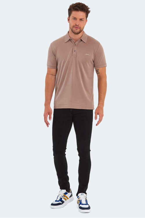 Slazenger KUGGA Erkek Vizon Tişört