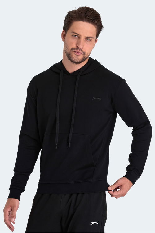 Slazenger KULA I Erkek Sweatshirt Siyah