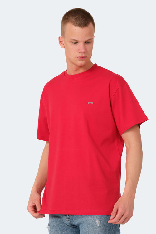 Slazenger KULANA 3 LÜ SET Erkek Saks mavi / Yeşil / Kırmızı Tişört