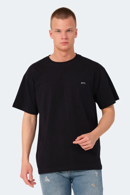 Slazenger KULANA 5 Lİ SET Erkek Yeşil - Koyu Gri - Kırmızı - Lacivert - Gri Tişört