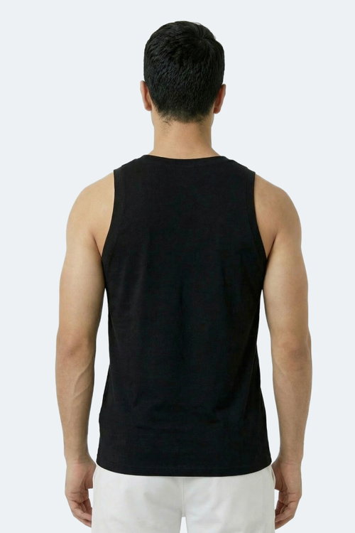 Slazenger KULAP 2 Lİ SET Erkek Beyaz - Siyah Tişört