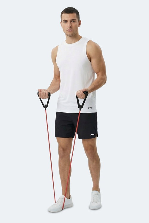 Slazenger KULAP 2 Lİ SET Erkek Beyaz - Siyah Tişört