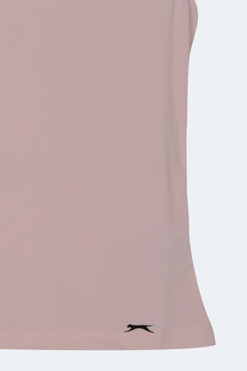 Slazenger KUNDE Kadın Kolsuz Açık Pembe Atlet