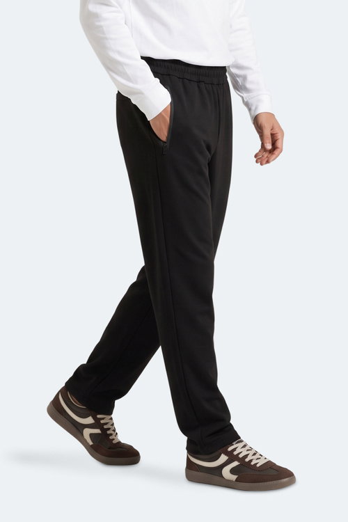 Slazenger KUNOZ I Erkek Siyah Eşofman Altı