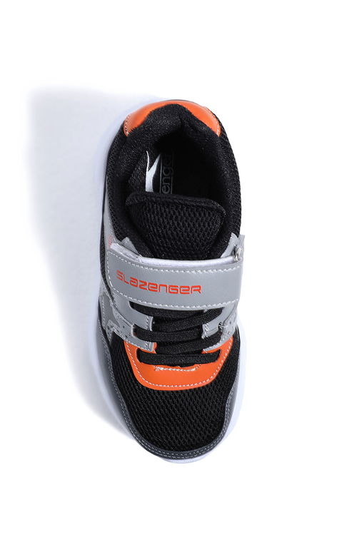 KUNTI Erkek Çocuk Sneaker Ayakkabı Siyah / Gri