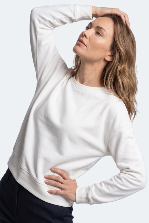 Slazenger KUNTO I Kadın Ekru Sweatshırt