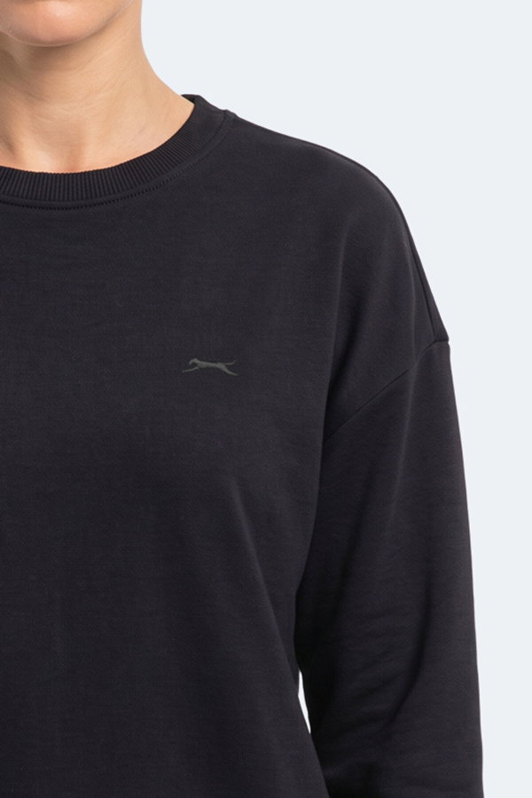Slazenger KUNTO I Kadın Lacivert Sweatshırt