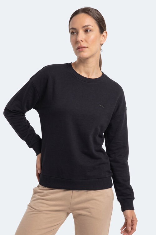 Slazenger KUNTO I Kadın Lacivert Sweatshırt
