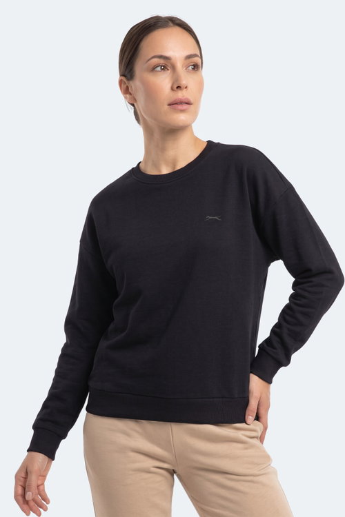 Slazenger KUNTO I Kadın Lacivert Sweatshırt
