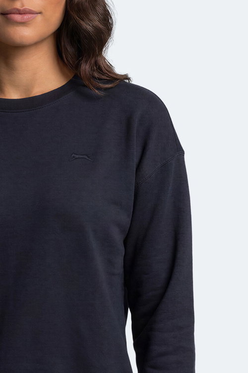 Slazenger KUNTO I Kadın Lacivert Sweatshırt