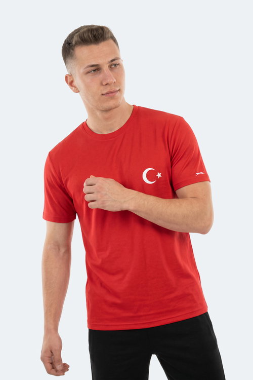 Slazenger KUPA I Erkek Kırmızı Tişört