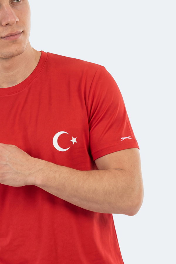 Slazenger KUPA I Erkek Kırmızı Tişört