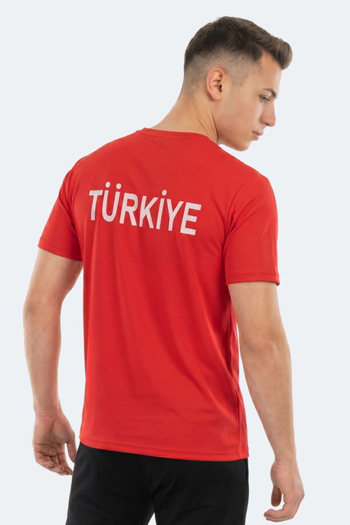 Slazenger KUPA I Erkek Kırmızı Tişört