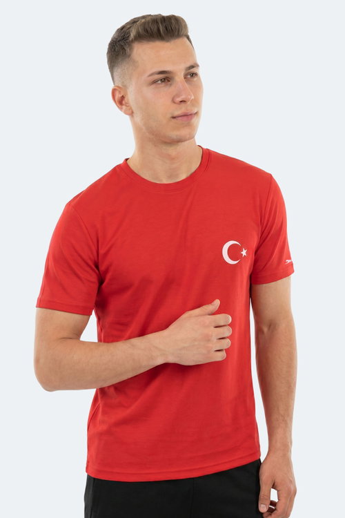Slazenger KUPA I Erkek Kırmızı Tişört