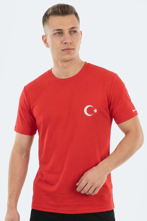 Slazenger KUPA I Erkek Kırmızı Tişört
