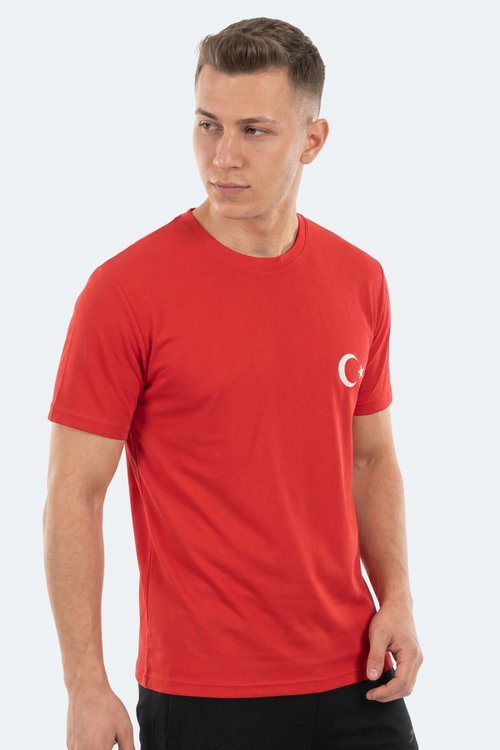 Slazenger KUPA I Erkek Kırmızı Tişört