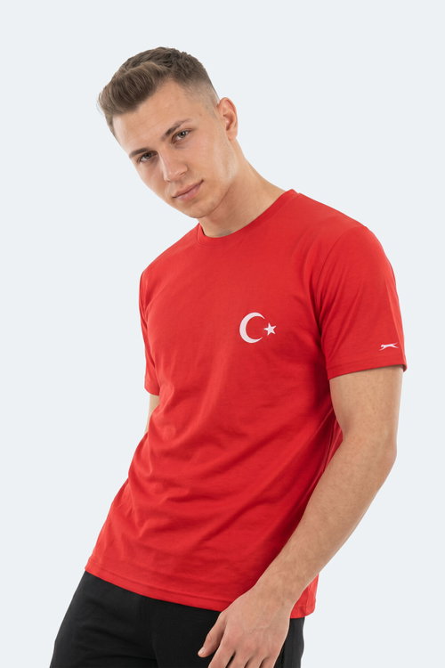 Slazenger KUPA I Erkek Kırmızı Tişört