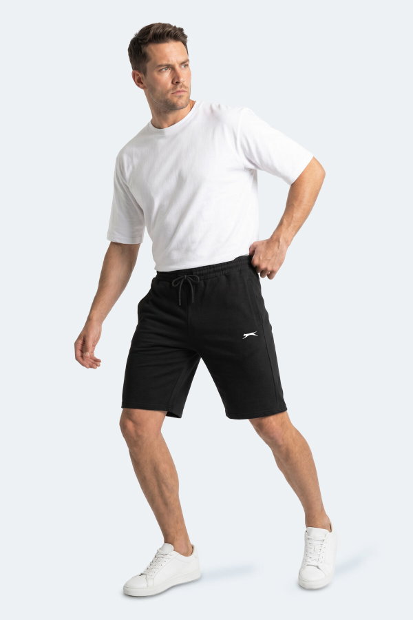 Slazenger KUZMA Erkek Cepli Siyah Şort