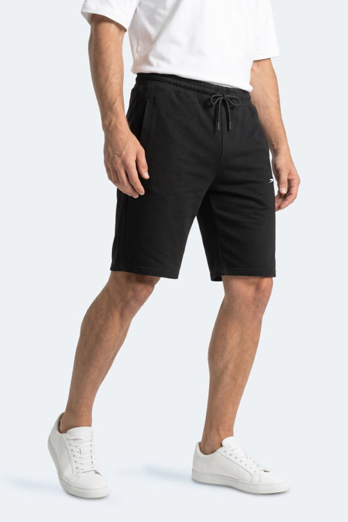Slazenger KUZMA IN Erkek Cepli Siyah Şort