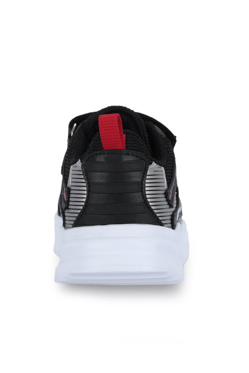 Slazenger KYRIE NEW P Unisex Çocuk Cırt Cırtlı Siyah / Kırmızı Günlük Spor Ayakkabısı
