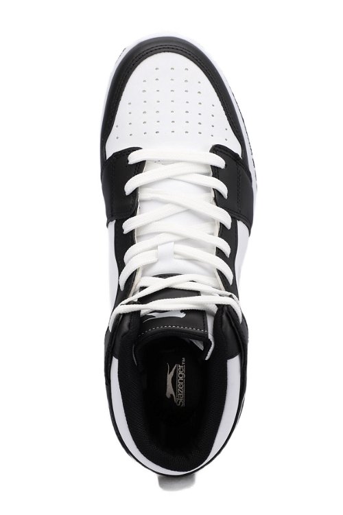 Slazenger LABOR HIGH Sneaker Erkek Ayakkabı Beyaz / Siyah