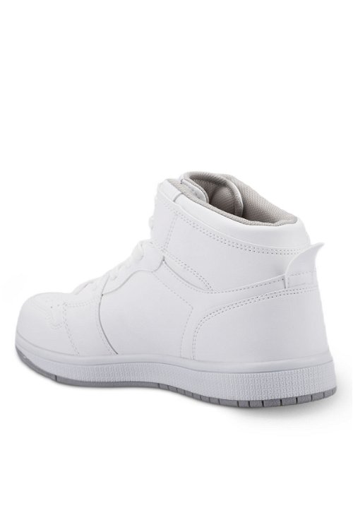 Slazenger LABOR HIGH Sneaker Kadın Ayakkabı Beyaz / Beyaz